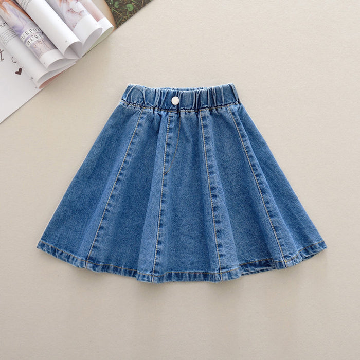 Little Girls' Jean Skirt