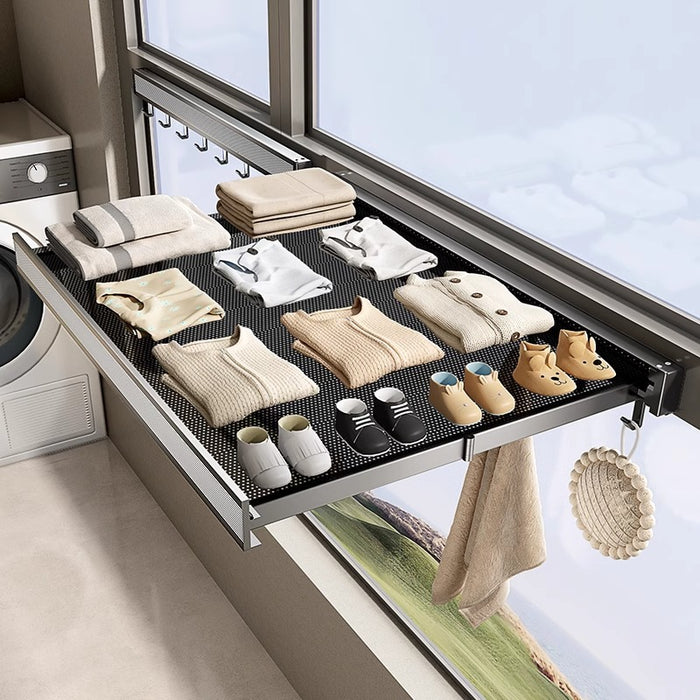 Retractable Mesh Drying Rack