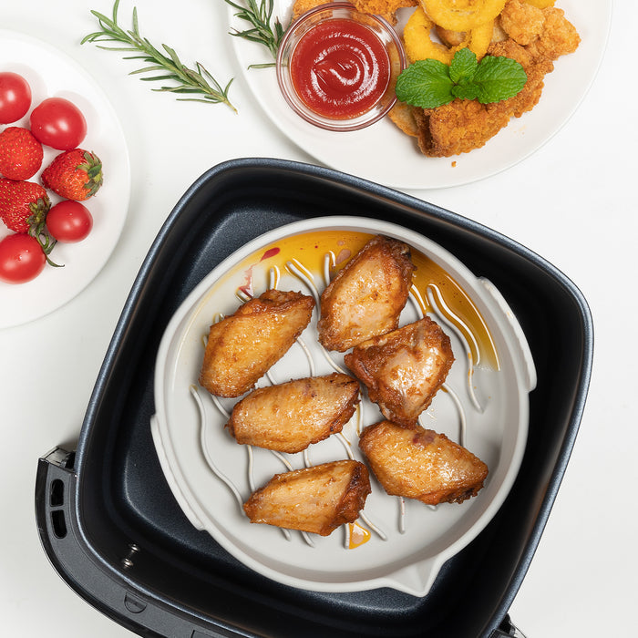 Air Fryer Silicone Baking Pan (7.8 Inches)