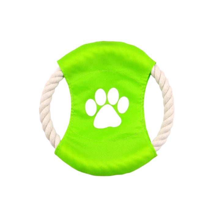 Pets: Frisbee Flying Disc Dog Toy (Paw Print)