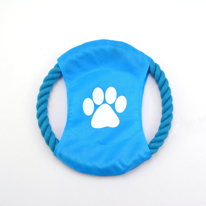 Pets: Frisbee Flying Disc Dog Toy (Paw Print)