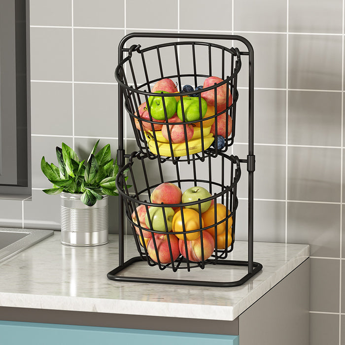 Iron Art Fruit Basket