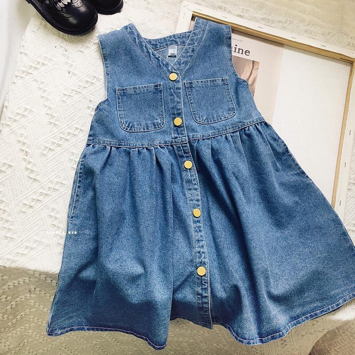 Girls' Denim Skirt