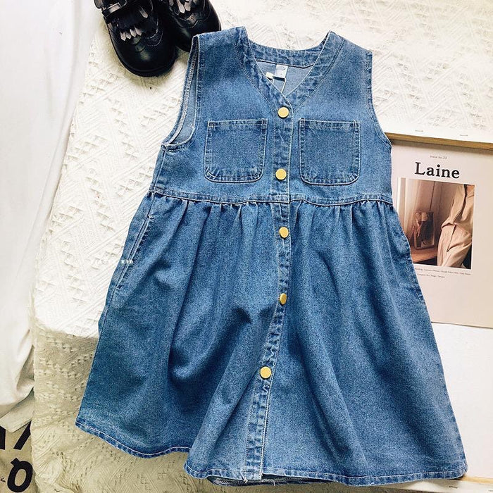 Girls' Denim Skirt