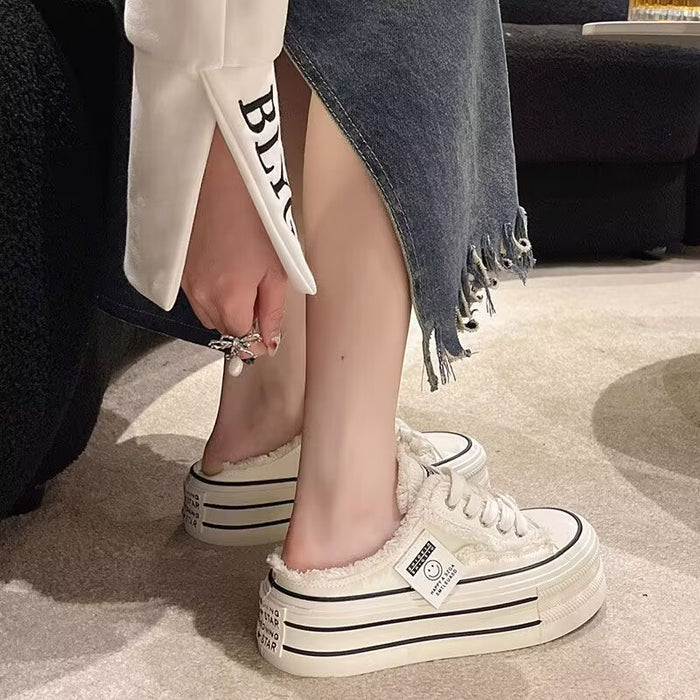 Half Slippers Canvas Shoes