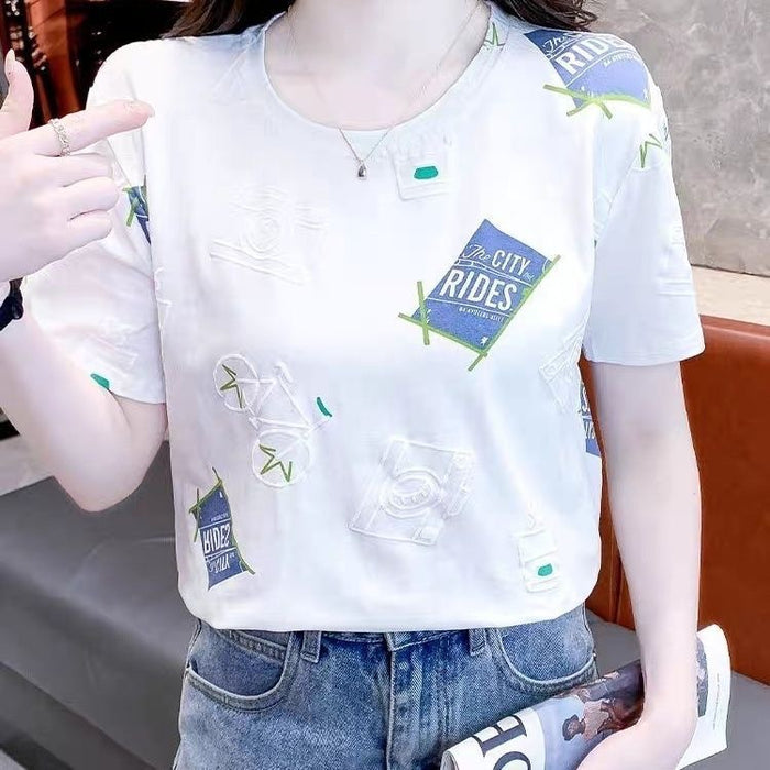 Ins Style White T-shirt