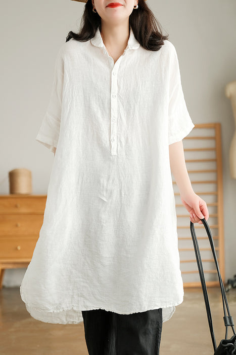 Linen Loose Dress