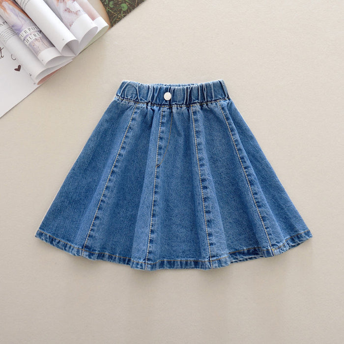 Little Girls'  Jean Skirt