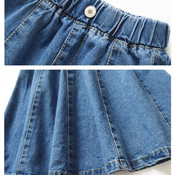 Little Girls'  Jean Skirt