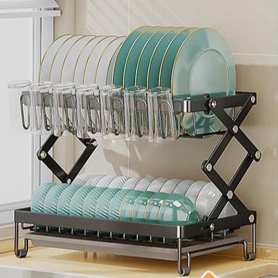 Muti-functional Draining Storage Rack (Collapsible)