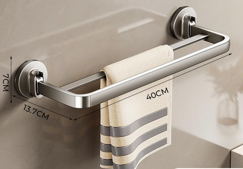 Osculum Double Pole Towel Rack