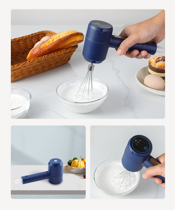 USB Rechargeable Handheld Egg Beater