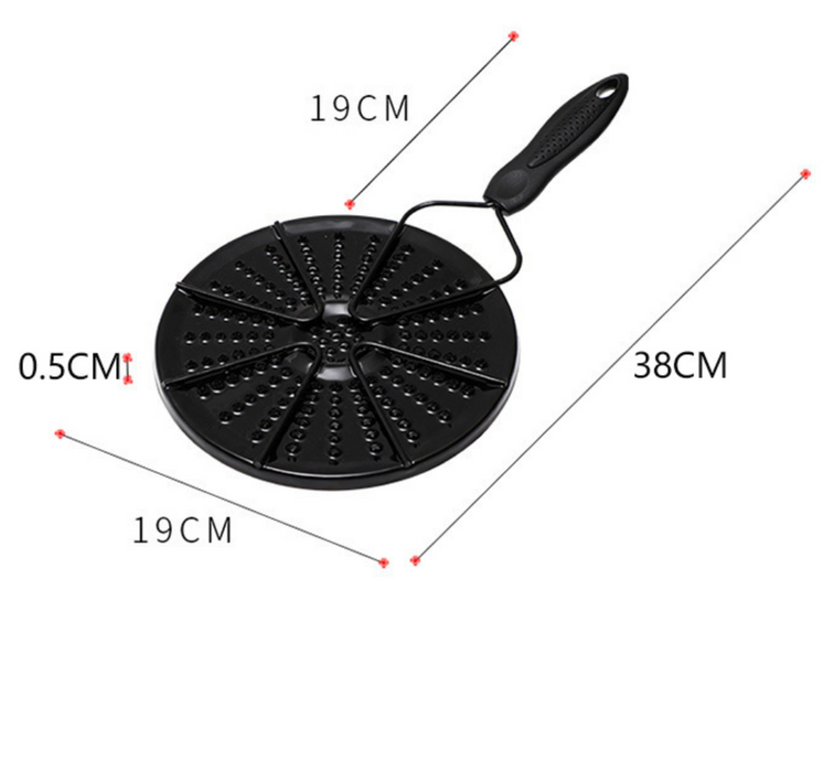 Gas Stove Enamel Anti-scorch Guide Hot Plate