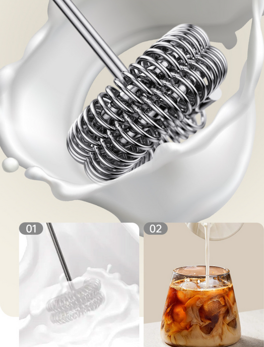 USB Rechargable Milk Frother