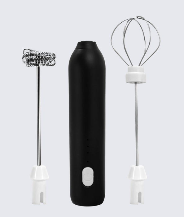 USB Rechargeable Milk Frother ( 2 Attachments)