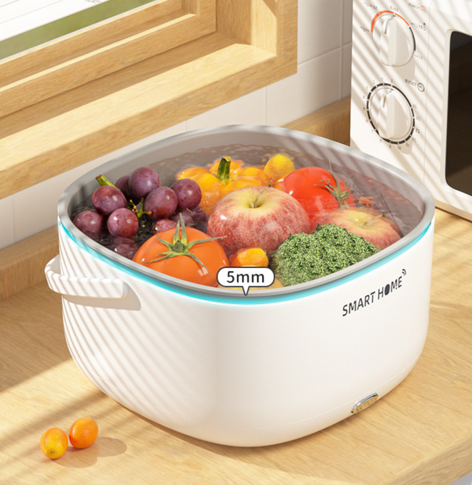 Automatic Fruit Cleaning Basket