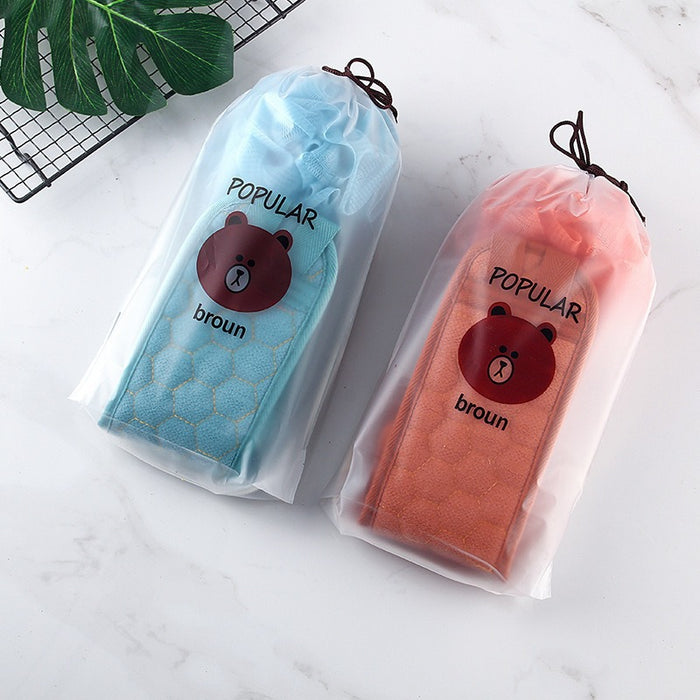 Three-piece Bath Scrub Set