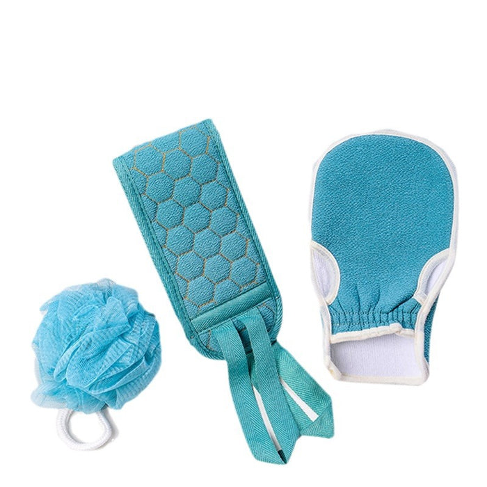 Three-piece Bath Scrub Set