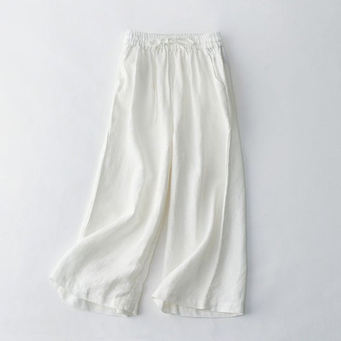 Linen Comfy Loose Fit Pants