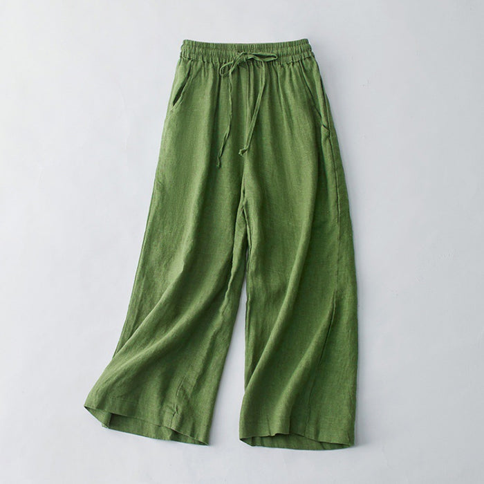 Linen Comfy Loose Fit Pants