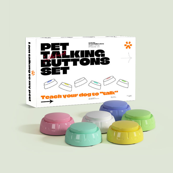 Pets: Communication Toys Dog Training Buttons (Recordable)